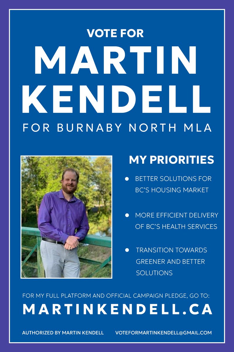 burnabymartin's tweet photo. It's time to make history #BurnabyNorth!!!

Grab your umbrella and rubber boots Saturday, and #VoteForMartin Kendell to best represent this riding!

Check out My Platform and My Official Pledge at https://t.co/P2J4W2MksC https://t.co/wKN1QRAzo6