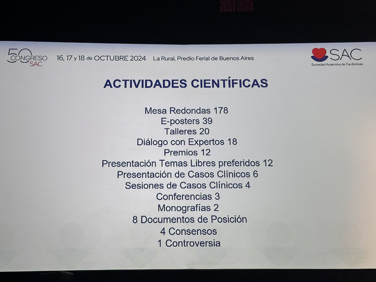 jpcostabel's tweet photo. Termina el congreso @SAC_54 👏👏👏
Felicitaciones a todos los que lo hicieron posible! https://t.co/pKjObu0YAR