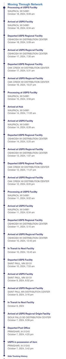 Despite this service, they keep raising prices. #USPS