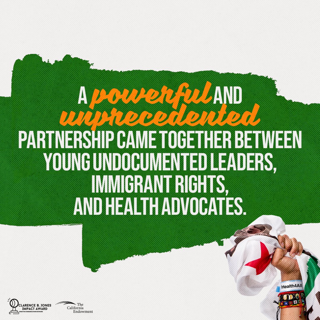 CalEndow's tweet photo. This campaign was led by the communities who were most impacted by the lack of healthcare in California. What did “for all” mean?

This meant letting community leaders, young people, and undocumented folks lead us in our fight for #Health4All.

@TheComNetwork #CommsforGood https://t.co/LnPhJmOkwI