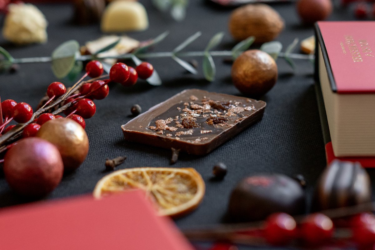 Christmas Pudding - the quintessential taste of Christmas day and one of the gorgeous flavours in our Mini Festive Chocolate Bars. A delicious milk chocolate mini bar topped full of festive delight!

Available online at houseofdorchester.com.