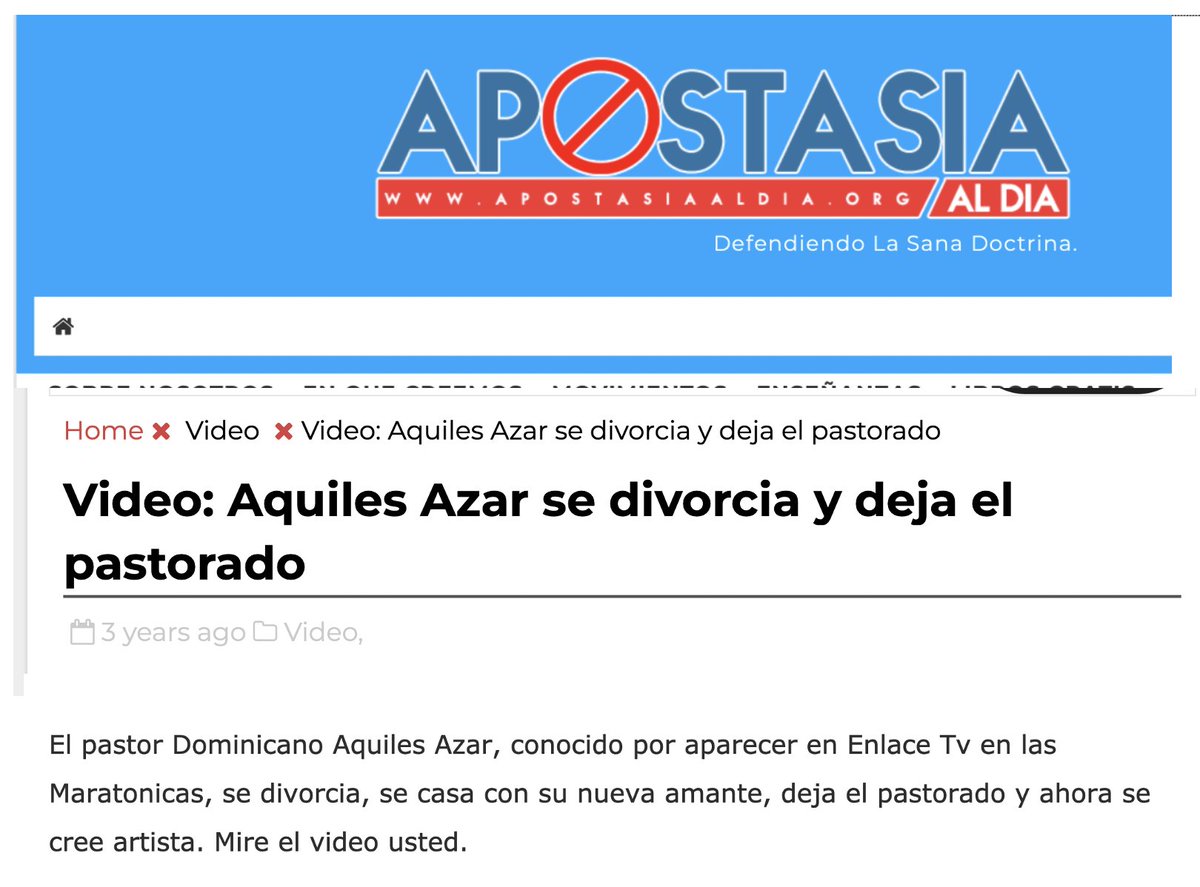 KarinaDelaOz's tweet image. Aquiles Azar, se divorcia, se va con una amante y pasa de PASTOR EVANGELICO a Artista.
¿DONDE ESTAN LOS CIENTOS DE MILLONES DE PESOS que se recibieron de diezmos?
Por esto es que las "iglesias" no pueden estar exoneradas de impuestos.
#reformaquetransforma #PactoIdeal