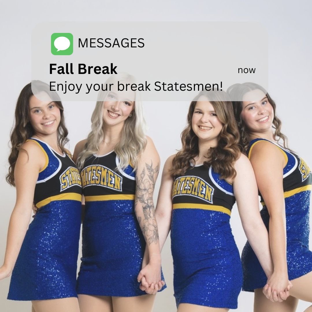 Happy Fall Break Statesmen! 💙💛
