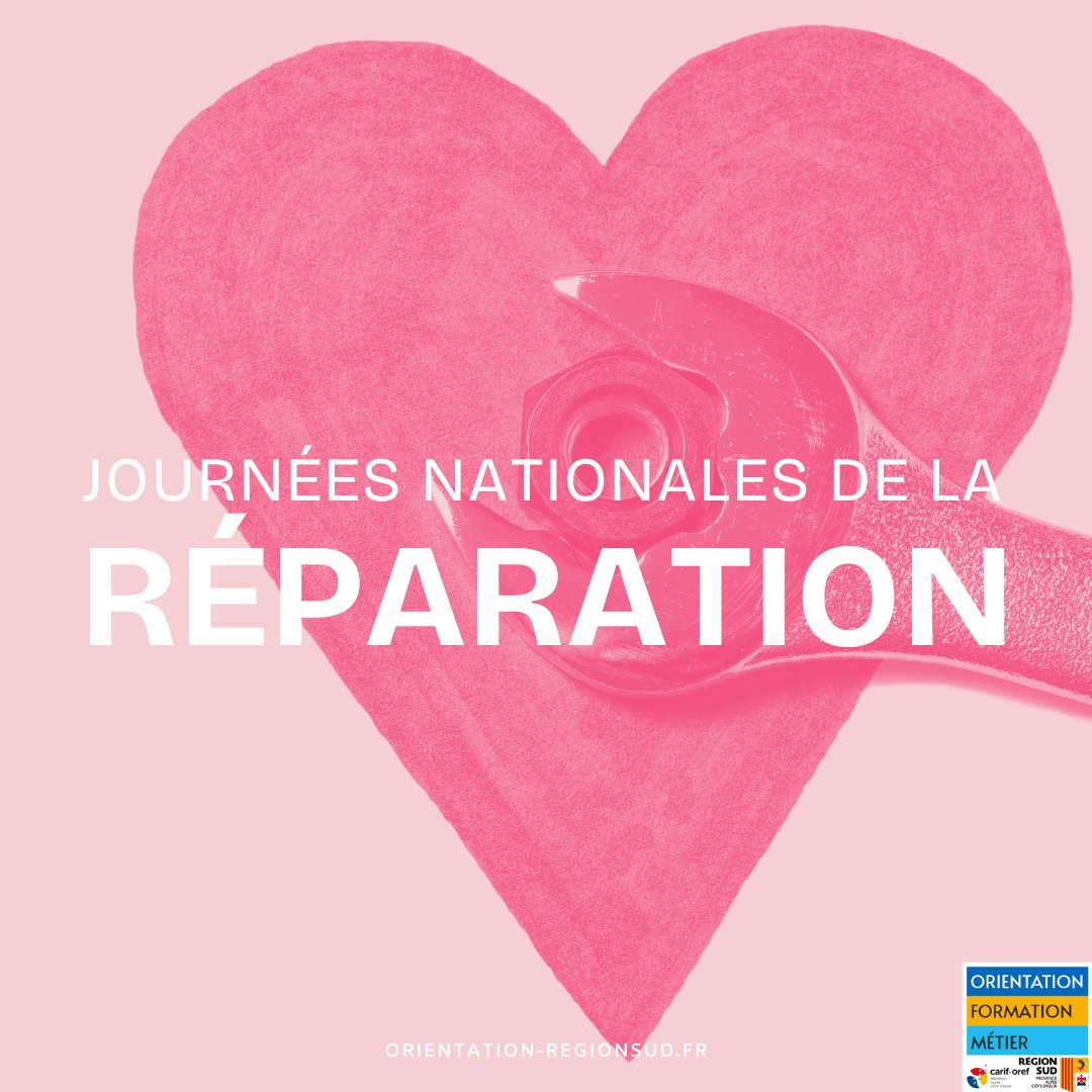 ⚒ C’est parti pour la deuxième édition des [journées nationales de la #réparation]. Pour en savoir plus sur ces nouveaux métiers en lien avec la transition #écologique, voir l’étude : "la filière plastique en PACA" par le Carif-Oref. swll.to/okxzJa