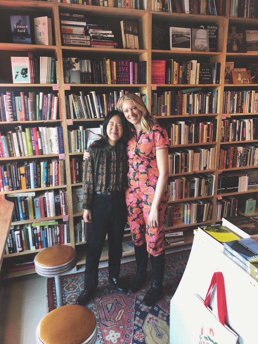 A highlight of book tour this week was visiting my friends Celine and Ben’s gorgeous bookstore in Edmonton,  Paper Birch Books. It’s a wonderful community gathering space, and their coffee bar will be up and running in a few weeks! And Ben has a new novel out, Juiceboxers, about