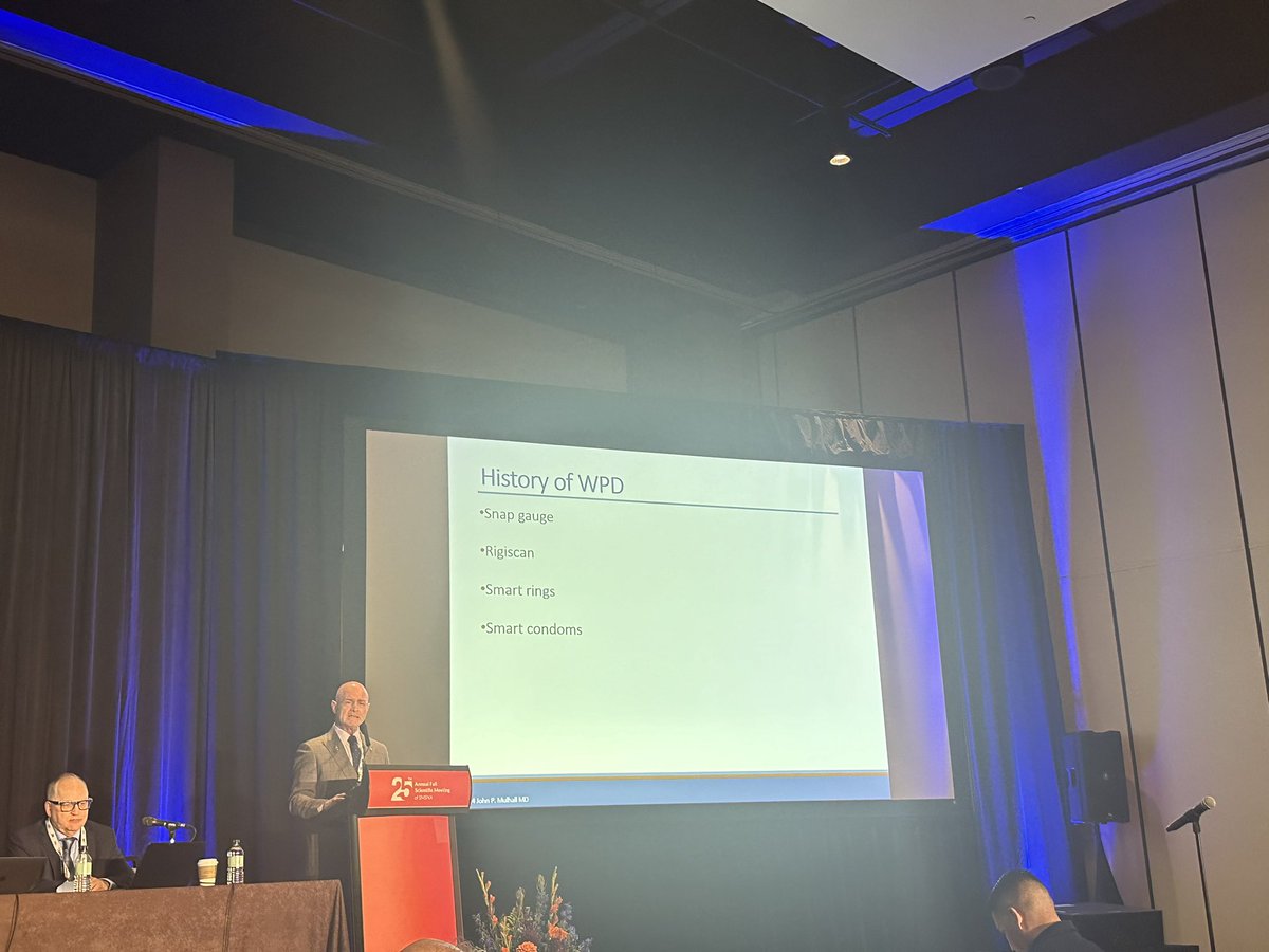 DrDenise_'s tweet photo. Wearable technologies for erectile health assessment are bigger and better than ever. Excellent talk by the esteemed @SaveYourSexLife on the current state of some players and the potential for Mens health evaluation. #SMSNA24 @SMSNA_ORG https://t.co/TmZS2xLkYT