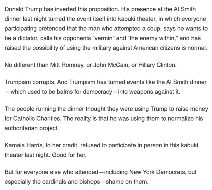 SykesCharlie's tweet photo. Exactly. What an embarrassment for The Catholic Church. Via @JVLast 
 https://t.co/kvIbZx8Qz0 https://t.co/zPDOlou3RX