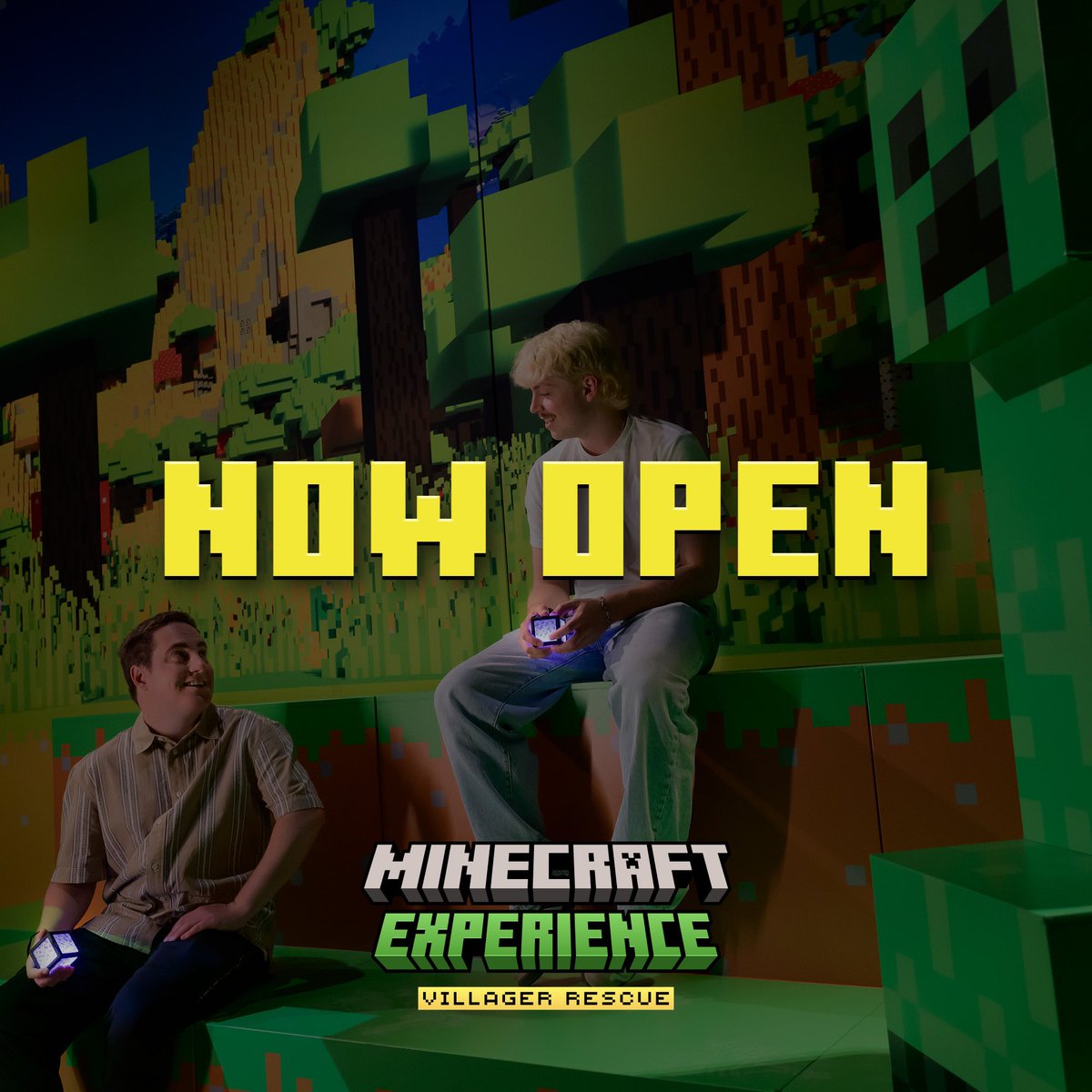 MinecraftExpIRL's tweet image. The Minecraft Experience is now open in Dallas! Grab your tickets today using the link in our bio! 🎟️💚

#MinecraftExperience #MinecraftDallas
