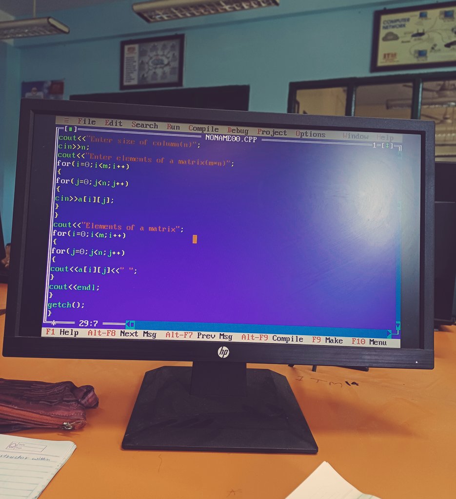 priyanshi_kh's tweet photo. #Winterarc DAY-15 
-Gym✅️ 
-College ( 11am to 5pm )✅️

-DSA >>Today I solved some binary search problems in some cases ✅️
-Mid sem preparation ✅️

#Winterarc #labthings #collegelife #DSAseries #Datascience #beginner #codingworld https://t.co/Q1wTo5nvqz