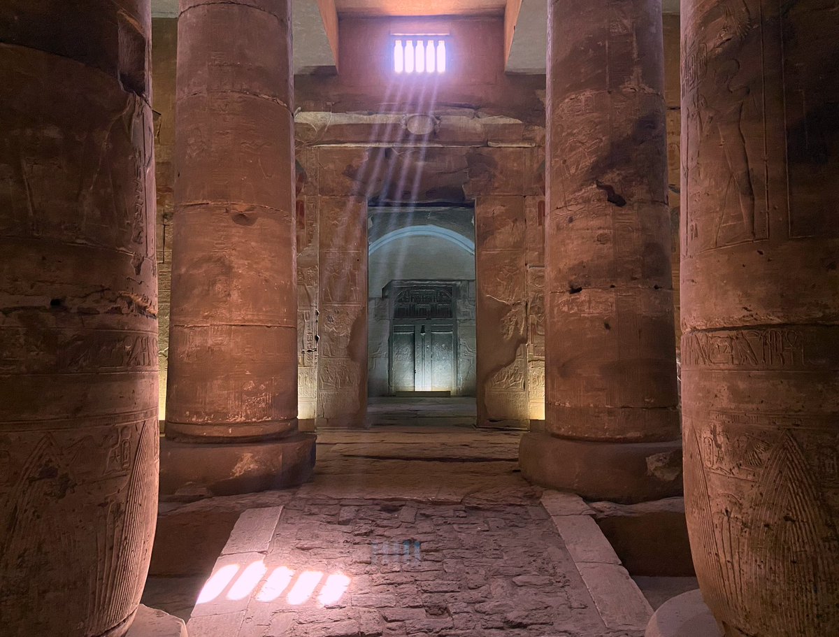 chrisnaunton's tweet photo. Abydos. Sometimes the pillared halls inside the Sety temple look so good it’s almost silly.
#abydos #sety #Egypt #Egyptology #archaeology #ancientegypt #pharaohs #ancienthistory #history #egyptian #archeologist #arqueologia #arkeolog #archeologia #archeologie #arkeoloji https://t.co/hD5uQSTXMM
