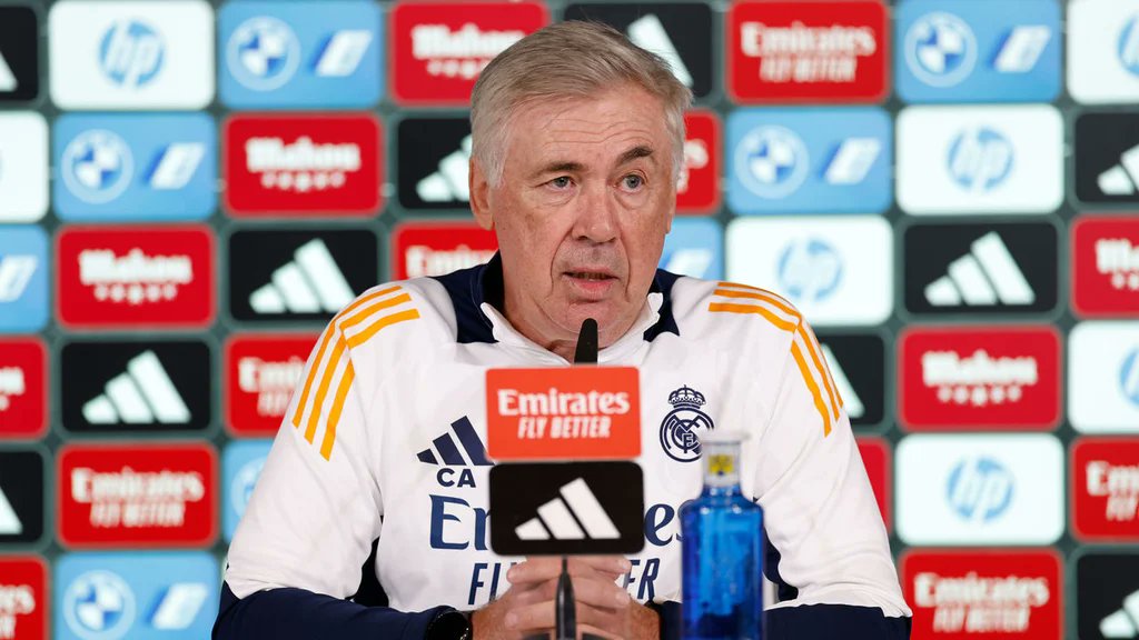 NaijaMadrid's tweet photo. #INTERVIEWTHREAD #CeltaRealMadrid
Carlo Ancelotti spoke in the press room at Real Madrid City to discuss the Celta-Real Madrid matchday 10 clash in LaLiga (Saturday, 9 pm CEST): https://t.co/S0tSJWbhHj