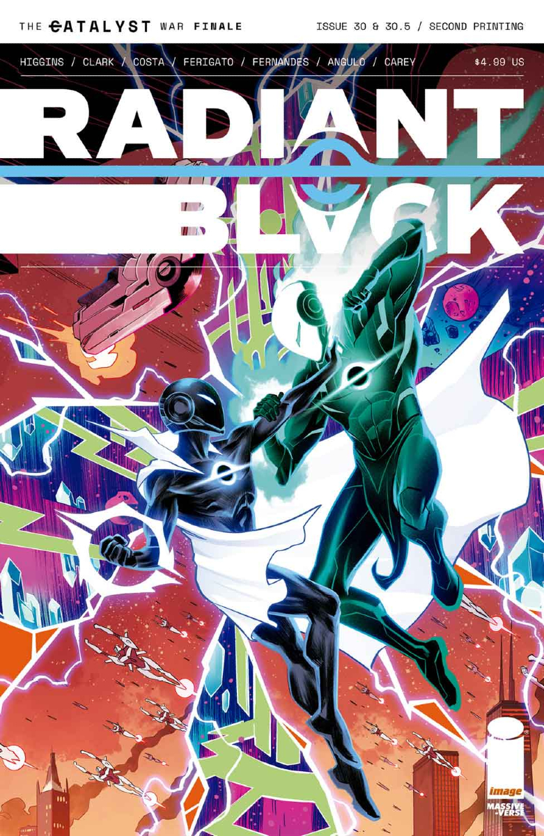 Cinemascomics's tweet photo. 🔥¡Radiant Black domina la #NYCC con increíbles revelaciones y anuncios épicos! 🚀 Prepárate para lo que viene. 💥 #RadiantBlack #MassiveVerse #Comics #CatalystWar #NYCC2024
➡ https://t.co/NV4JuZMLYk https://t.co/RcD96WReBk