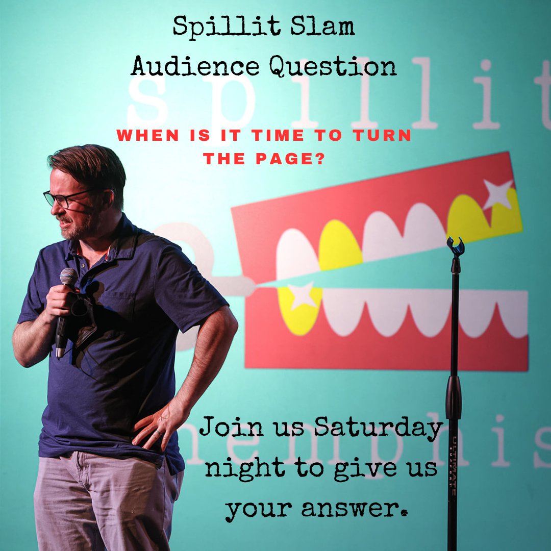The audience question! Always one of the highlights of a Spillit Slam. We give you question. You answer it. Then our host Josh Campbell reads them aloud between stories.  Join us at <a href="/novelmemphis/">novel.</a>  Saturday night at 6?