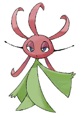 The scrapped Red Spider Lily Pokémon, initially called ユーウー