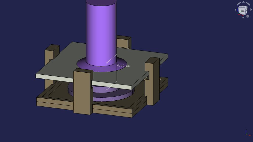 unijorse's tweet image. #3DPrinting this fella today. i made him in the early hours of #FreeCADFriday