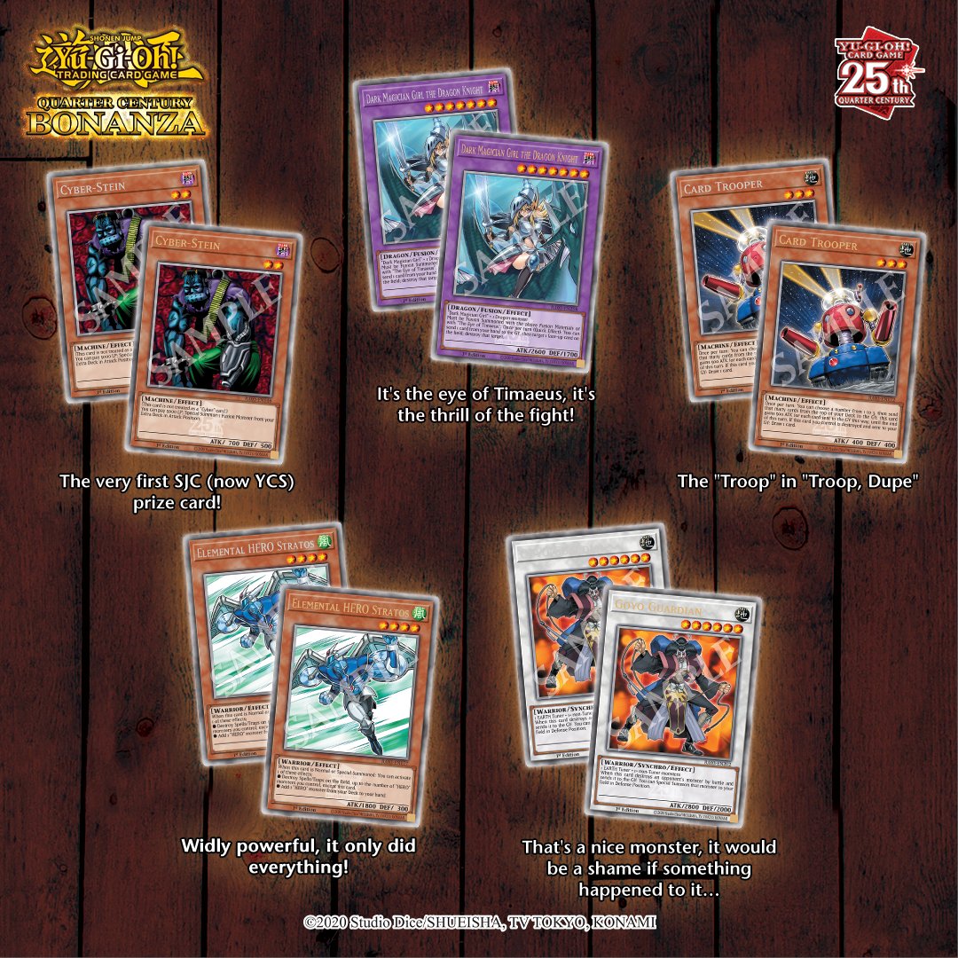 More cards coming in Quarter Century Bonanza's nostalgia sub-set! Each pack  has 4 foils from the main 78-card set, including the hottest tournament  cards, available in multiple rarities, plus 1 bonus nostalgia