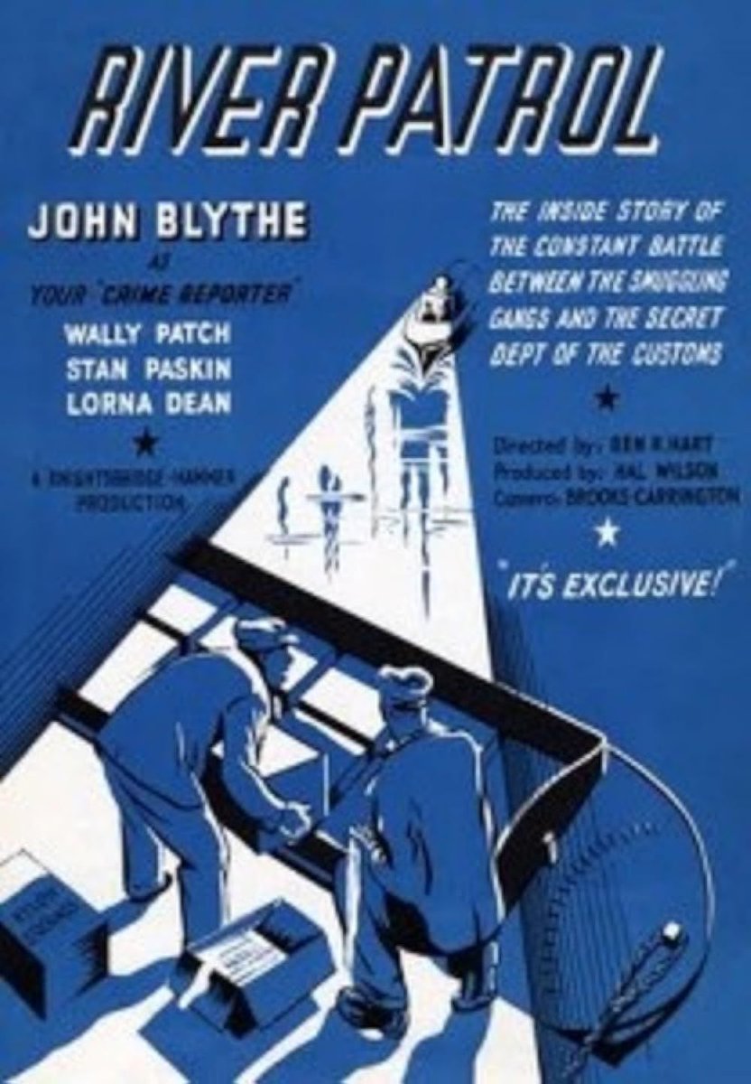 TalkingPicsTV's tweet photo. Time to go undercover with the ⛴️ RIVER PATROL (1948) 8pm #TPTVsubtitles

⭐ Starring #JohnBlythe #WallyPatch #StanPaskin ⭐ crime drama https://t.co/JzOk9PnvTJ