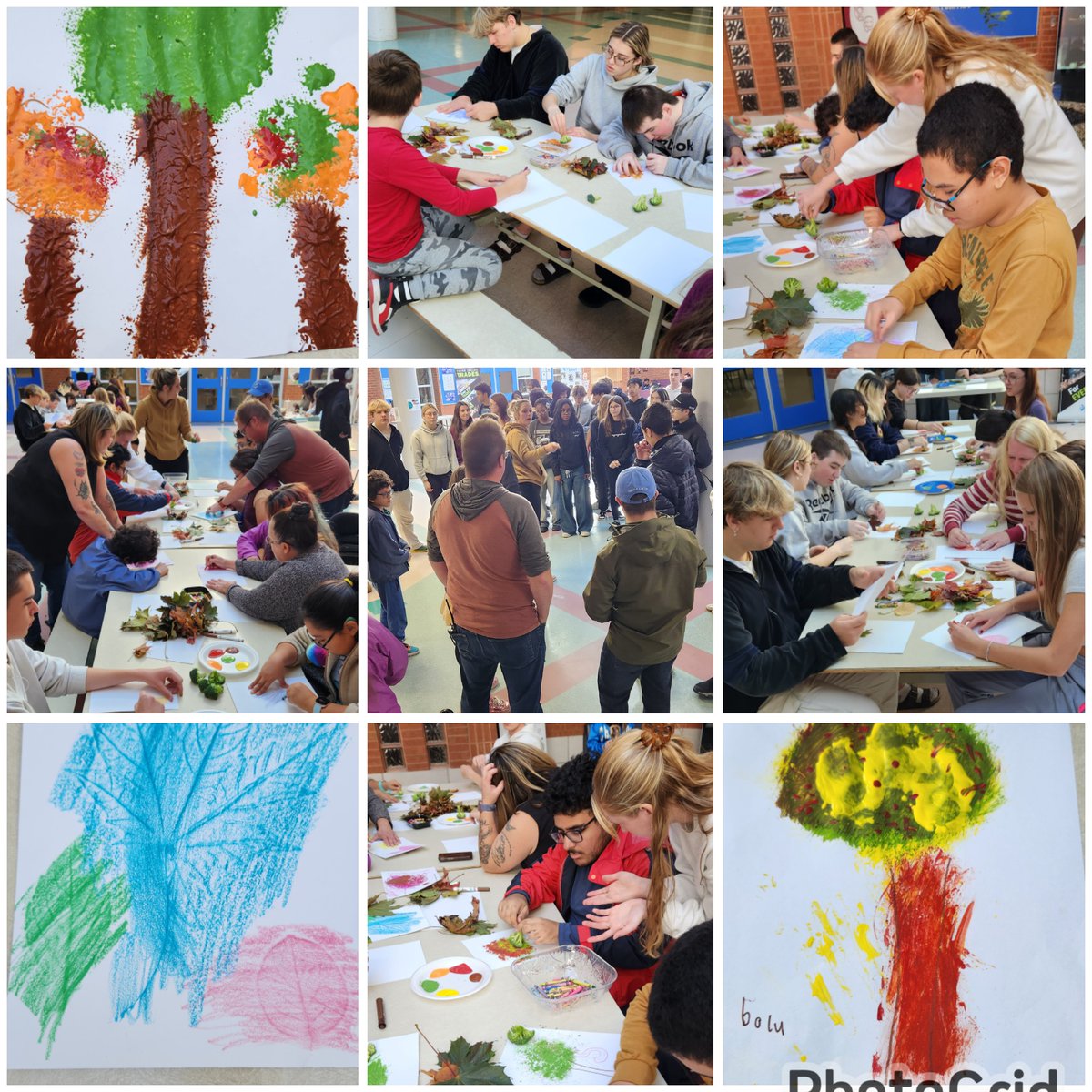We say, "merci" to Mme Cote's class for joining us for a nature walk and some art activities to celebrate the beauty of autumn. #collaboration #friendship #AutumnBeauty <a href="/StPeterOCSB/">St. Peter High School</a> <a href="/OttCatholicSB/">Ottawa Catholic School Board</a> <a href="/OCSBSpecEd/">OCSBSpecEd</a>