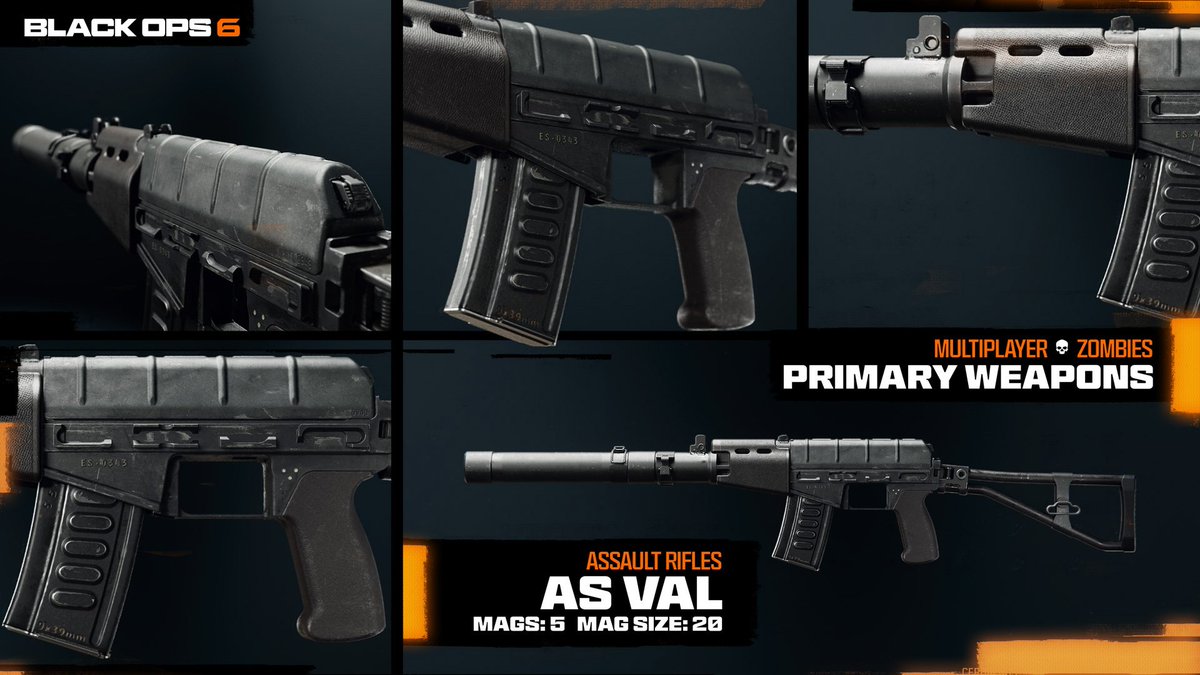 DETONATEDcom's tweet photo. The 'AS-VAL' Unlocks at Level 55 in #BlackOps6: https://t.co/UtCZGFwvW0