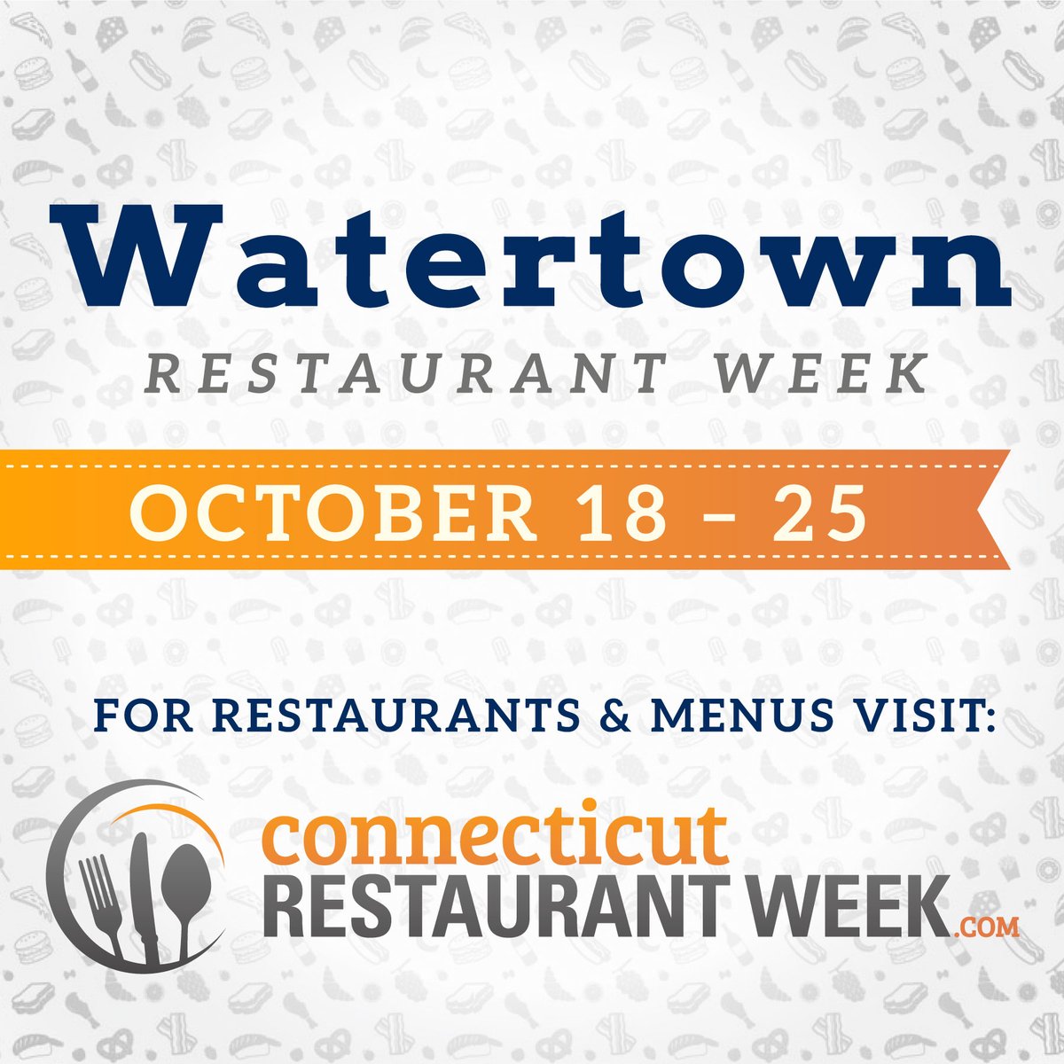 CTRestaurantWk's tweet photo. Watertown Restaurant Week is HERE! 😍 Over 25 participating restaurants are serving up special multi course fixed price menus &amp; deals! 👉 See all the menus &amp; book your tables at https://t.co/0MT1wALMCj

#CTRestaurantWeek https://t.co/EWZNPJYUoR