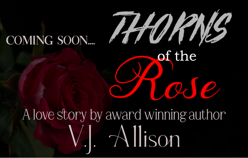 I got a bit added to Thorns of the Rose today. Not much but enough to make me happy. Even a sentence is progress at this point of the manuscript....