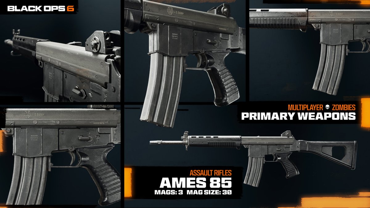 CoDQG_'s tweet photo. Aperçu des armes disponibles au lancement de Black Ops 6 https://t.co/mTeh6v5oQB