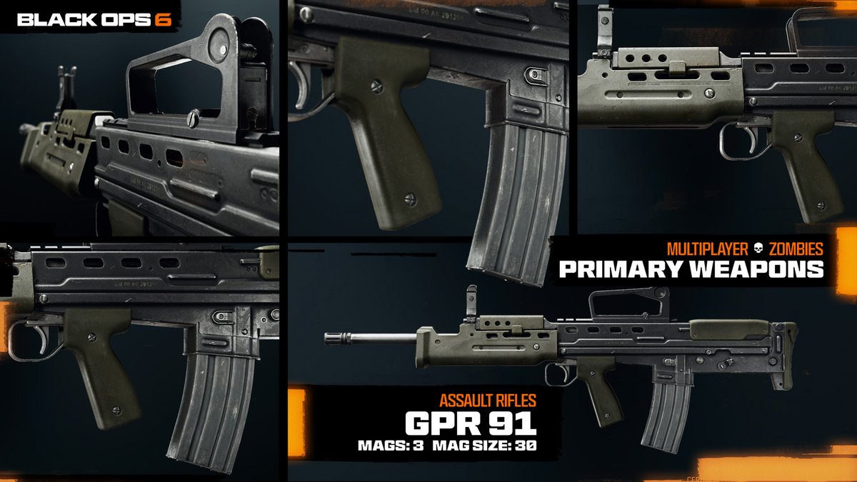 CoDQG_'s tweet photo. Aperçu des armes disponibles au lancement de Black Ops 6 https://t.co/mTeh6v5oQB