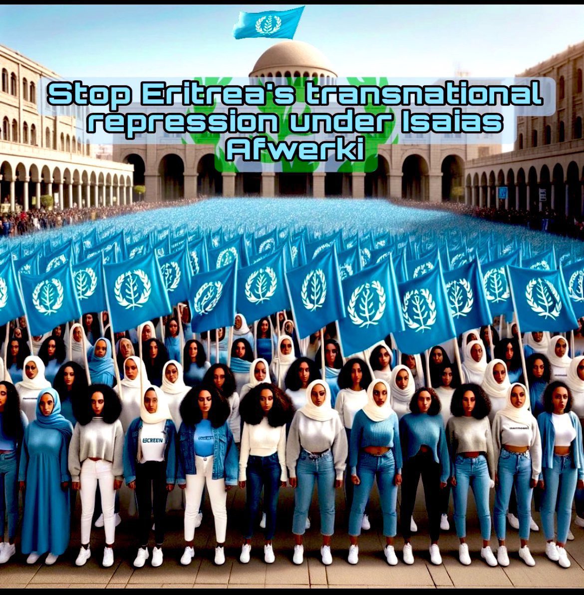 ere_ts66917's tweet photo. "Together, we can push for a safer environment for everyone. Let's stand against the Eritrean regime's influence in Canada! #BlueRevolution #Justice #TransnationalRepression @cityoftoronto @PasternakTO @YaaraSaks @MPPKerzner @MayorOliviaChow @CdnHumanRights @GAC_Corporate @Safety_Canada @AmnestyNow @rcmpgrcpolice @TorontoPolice @PIFIEPIE @KevinVuongMP @PierrePoilievre @JustinTrudeau #Unity"@Yvan_Baker
@j_maloney
@viraniarif
@HonAhmedHussen
@YaaraSaks
@JudySgroMP
@marcomendicino
@JulieDzerowicz
@KevinVuongMP
@cafreeland
@MarciIen
@juliedabrusin
@Rob_Oliphant
@coteau
@handongontario
@AliEhsassi
@beynate
@BillBlair
@SalmaZahid15
@JeanYip3
@Shaun_Chen
@JohnMcKayLib
@gary_srp
@vcrisanti
@stephenholyday
@CllrAmberMorley
@gordperks
@FrancesNunziata
@PasternakTO
@PerruzzaTO
@MikeColleTo
@BravoDavenport
@ausmalik
@DianneSaxe