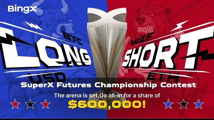 BingXCIS's tweet photo. 🔥Турнир по фьючерсам SuperX: Арена готова, сразись за часть $600,000!

⏰ 00:00 18 октября - 18:00 1 ноября (UTC+8)

🌍 Для всех!

Ссылка на условия:  https://t.co/eeg5496Ikv 

#SuperX #Фьючерсы #Конкурс https://t.co/tsq9FL10BA