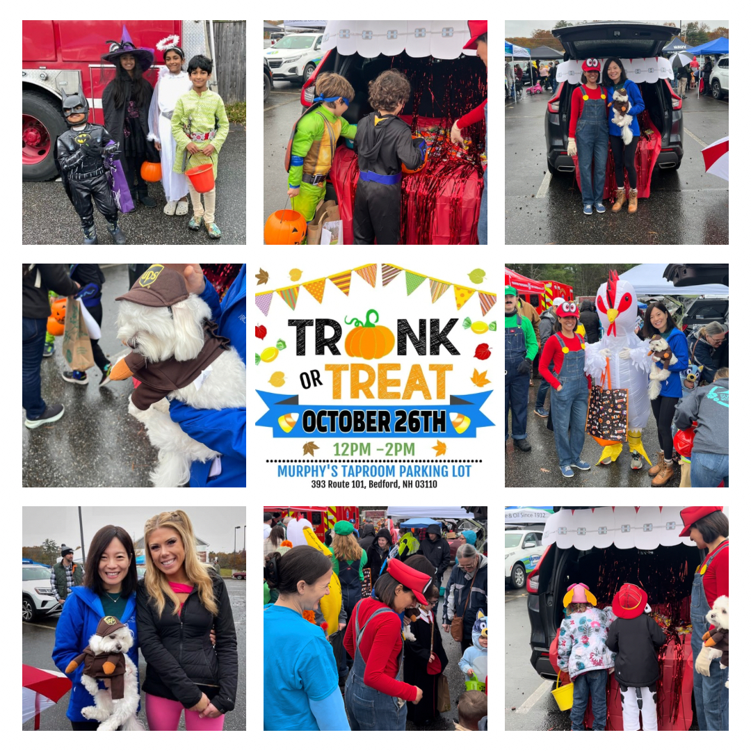 🎃 We’re SO excited to be part of the Bedford Trunk or Treat again this year! 🎉

📅 Saturday, October 26th
🕛 12PM-2PM
📍 Murphy's Taproom &amp; Carriage House

#BedfordTrunkOrTreat #HalloweenFun #BedfordNH #LindnerDental #FamilySmiles #CommunityEvent