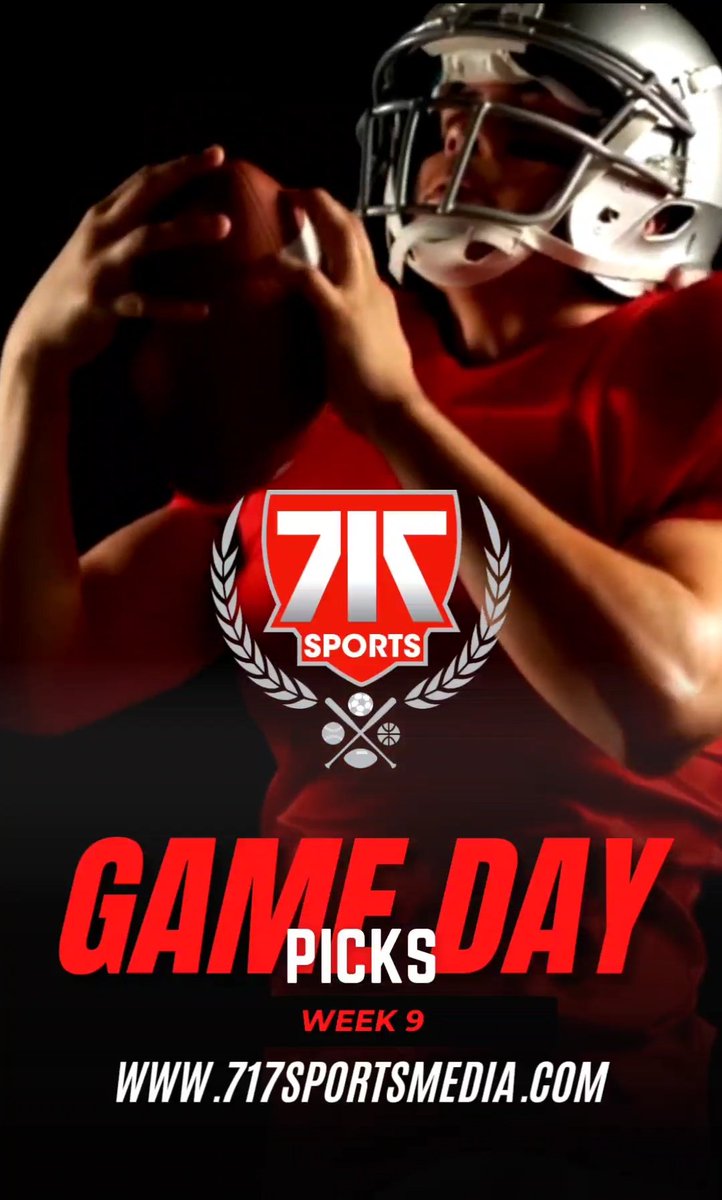 717_sports's tweet image. Week 9 picks are up! Grab your membership if you haven't already, for only $5 per month, then go check out 717sportsmedia.com for the full list and more!
#717sports #weeklypicks #SportsCenter #ESPN #sports #GameDay #football #team
