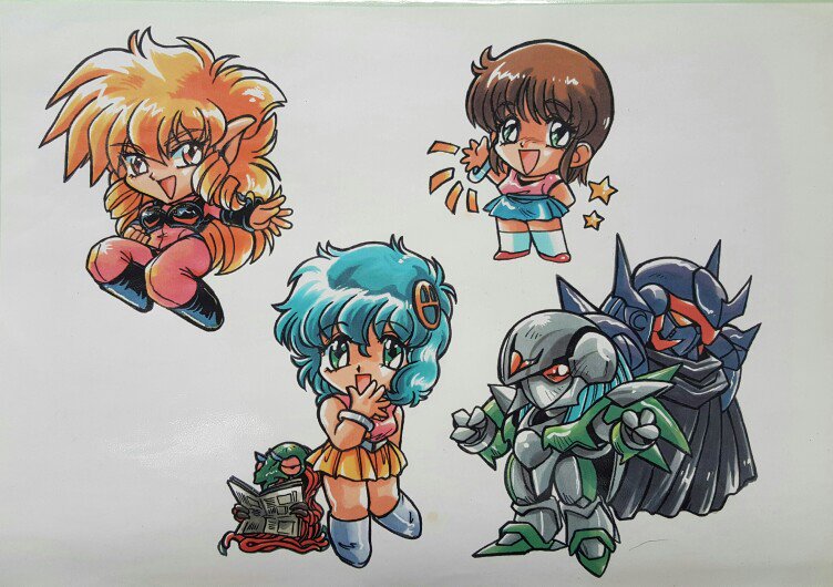 『戦え!! #イクサー1 ACT.I』発売記念日
何時もの便乗リサイクル🐾
LD-BOX同梱トレカ用アナログ原画
&おまけクスクス(同人絵 )
#戦えイクサー1
来年40周年ですって…💦