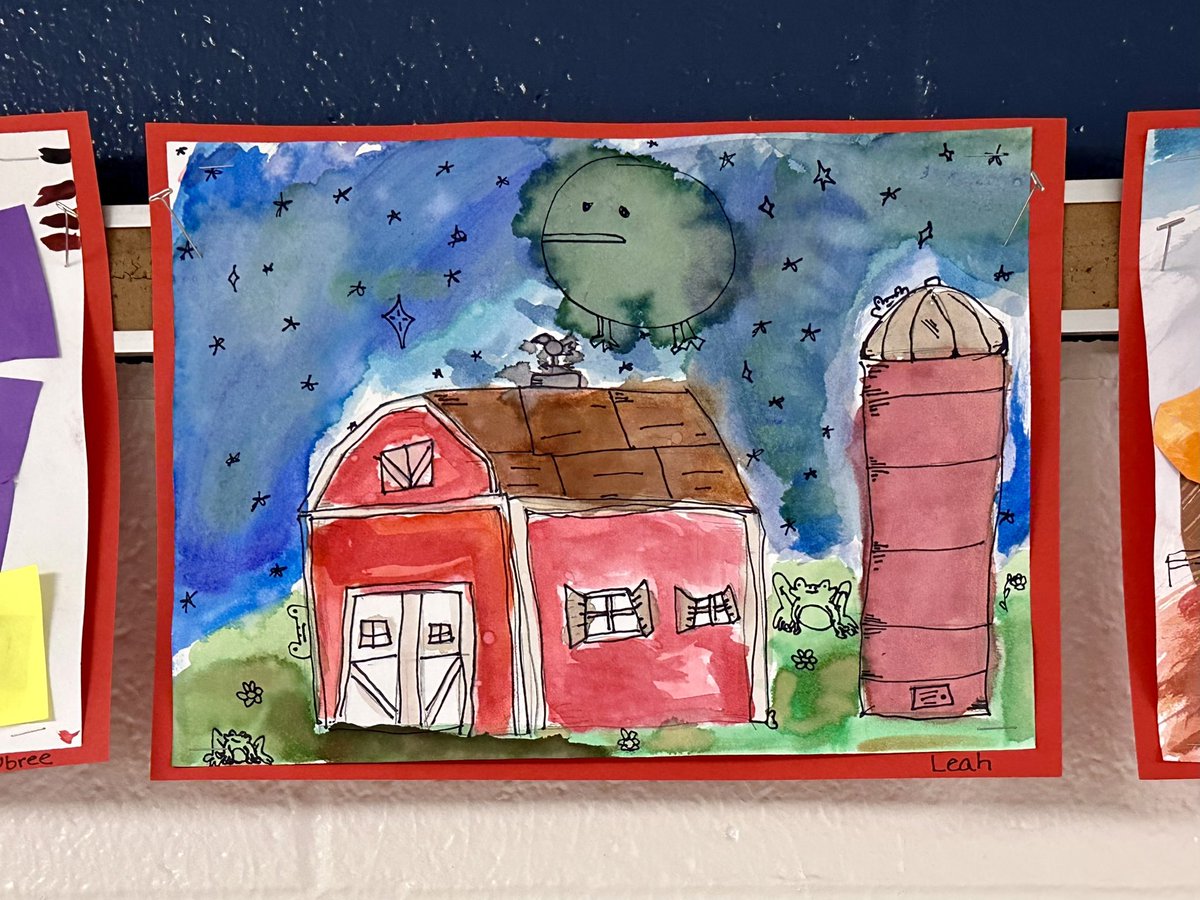 PrincipalMcGinn's tweet photo. Fall student artwork. 🧡🖤🧡🖤🧡#PachPride #ParksidePach #LookingForLearning #RamPride https://t.co/DCxAysNPiF