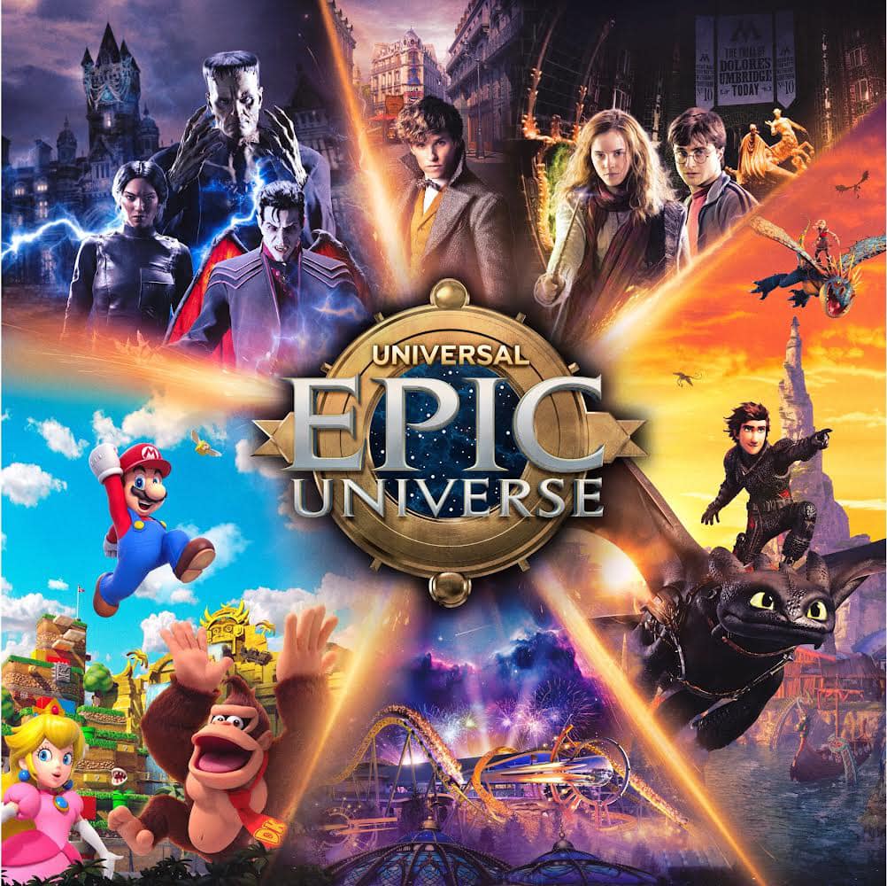 WishWithCrystal's tweet photo. Big news! Universal Epic Universe opens 5/22/2025 at Universal Orlando Resort. #EpicUniverse #travelagent #wishwithcrystal #wishtips #universalorlando #travelbetter #letstravel #bignews https://t.co/GCHZBgZaYz