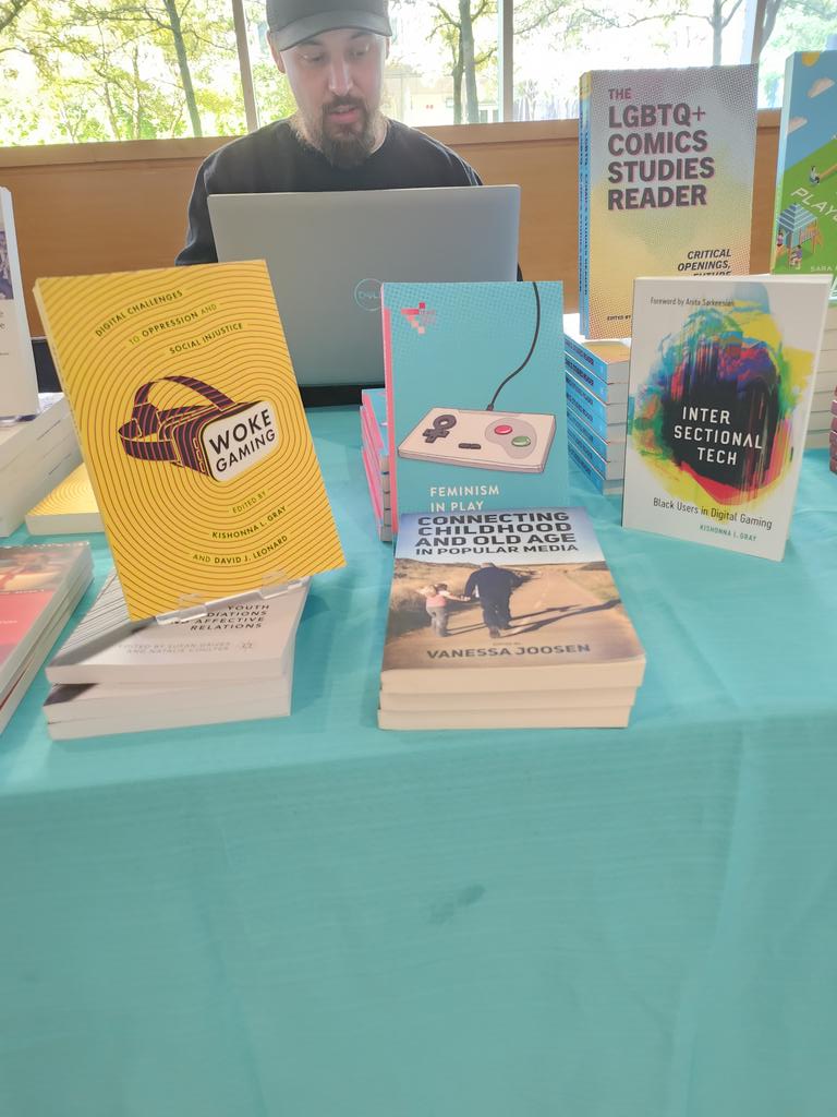 Enjoying the conference and so excited to see our books available!!! <a href="/drdavidjleonard/">drdavidjleonard</a> <a href="/GeraldVoorhees/">Gerald</a>