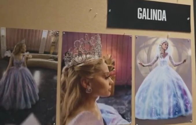 wicked part 2 glinda blue dress Ariana World HQ ꕤ on X: 