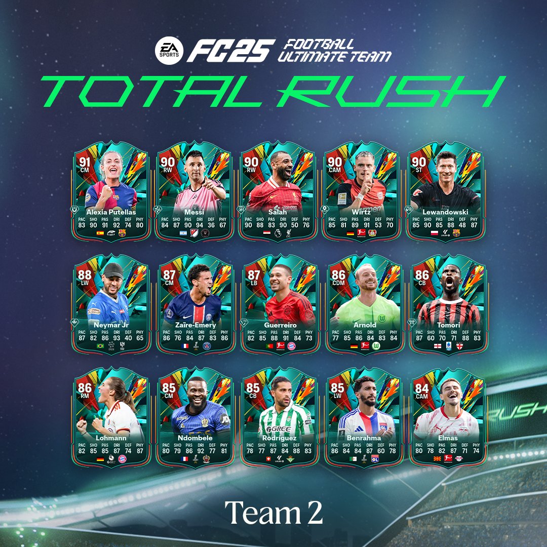 Dutsinho's tweet photo. #TotalRUSH Team2 disponible dans les packs !!! https://t.co/A97JpSLDkq