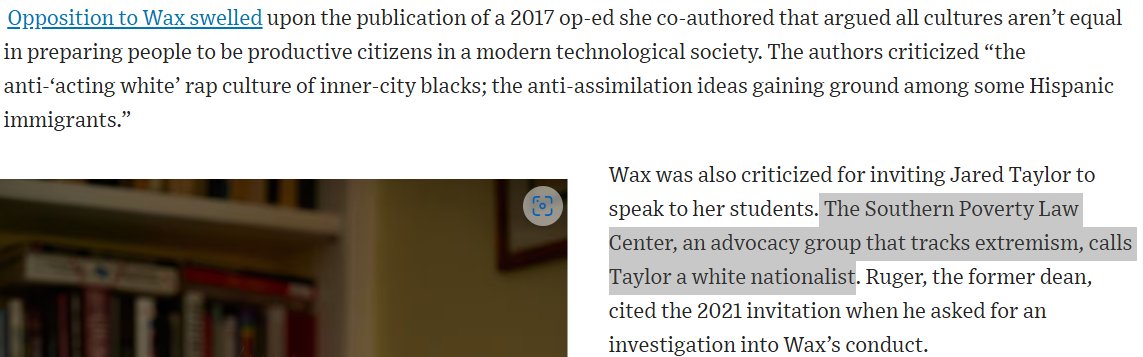 JohnJKline99's tweet image. Who gets slightly stabby when &quot;conservative&quot; news outlets like the @WSJ uncritically quote the #SPLC?:

&quot;Amy Wax, the University of Pennsylvania law professor suspended for making racist comments, is fighting back&quot; wsj.com/us-news/educat… via @WSJ