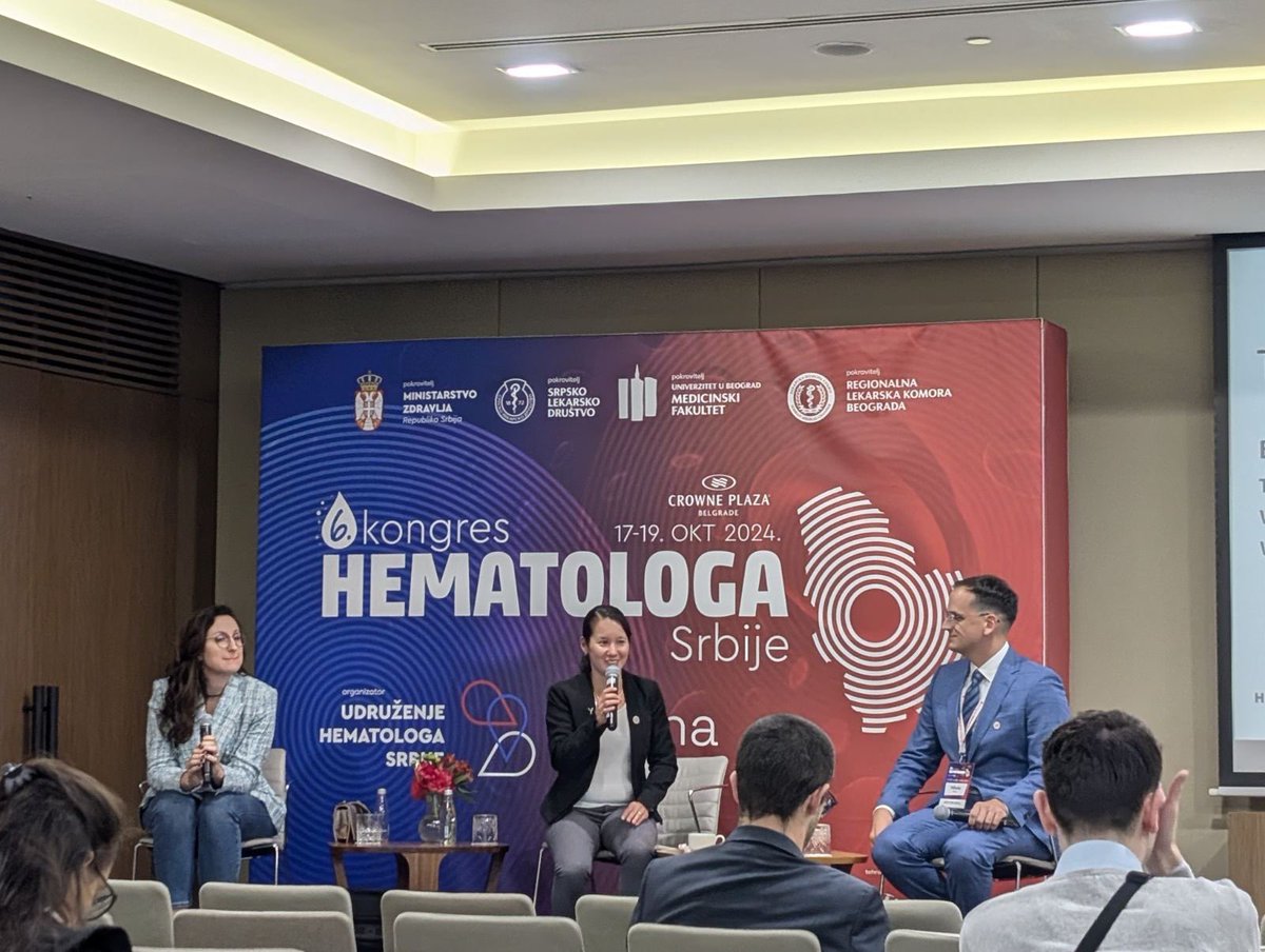 YoungEHA (@young_eha) on Twitter photo First joint <a href="/young_eha/">YoungEHA</a> session at #Serbian national #hematology meeting! Engaging with local #earlycareer hematologists and sharing wisdom & talks on <a href="/EHA_Hematology/">European Hematology Association</a> opportunities by <a href="/MandyNLauw/">Mandy Lauw</a>, networking & #socialmedia by <a href="/AnaKerep/">Ana Zelic Kerep</a> and personal experience by <a href="/kolja_pantic/">Nikola Pantic</a> First joint <a href="/young_eha/">YoungEHA</a> session at #Serbian national #hematology meeting! Engaging with local #earlycareer hematologists and sharing wisdom & talks on <a href="/EHA_Hematology/">European Hematology Association</a> opportunities by <a href="/MandyNLauw/">Mandy Lauw</a>, networking & #socialmedia by <a href="/AnaKerep/">Ana Zelic Kerep</a> and personal experience by <a href="/kolja_pantic/">Nikola Pantic</a>