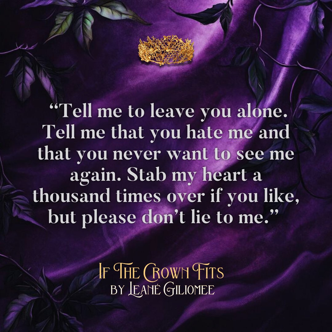 JoffeBooks's tweet photo. We are counting down the days for IF THE CROWN FITS by Leané Giliomee! Seriously, this quote already has us giggling...😍

You need to pre-order IF THE CROWN FITS now, trust us! 🤍✨ https://t.co/2FoOveTvGt

OUT 6 Nov. 2024!
 #ifthecrownfits #itcf #romantasybook #romantasy https://t.co/Te2VHl42W6