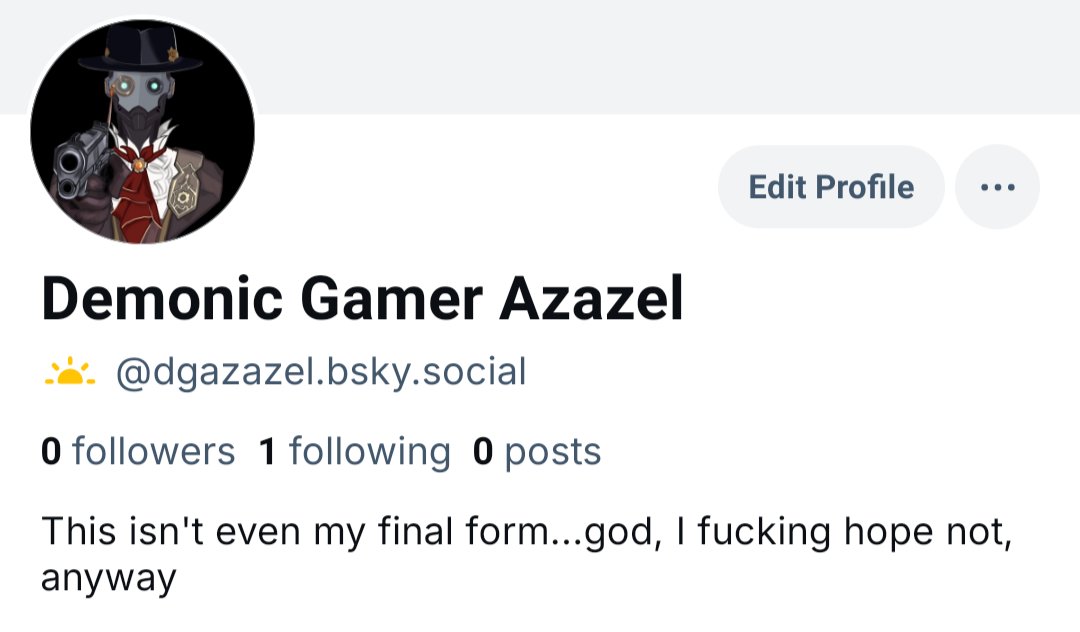 D_Gamer_Azazel's tweet image. Well, all the cool kids were doing it, so