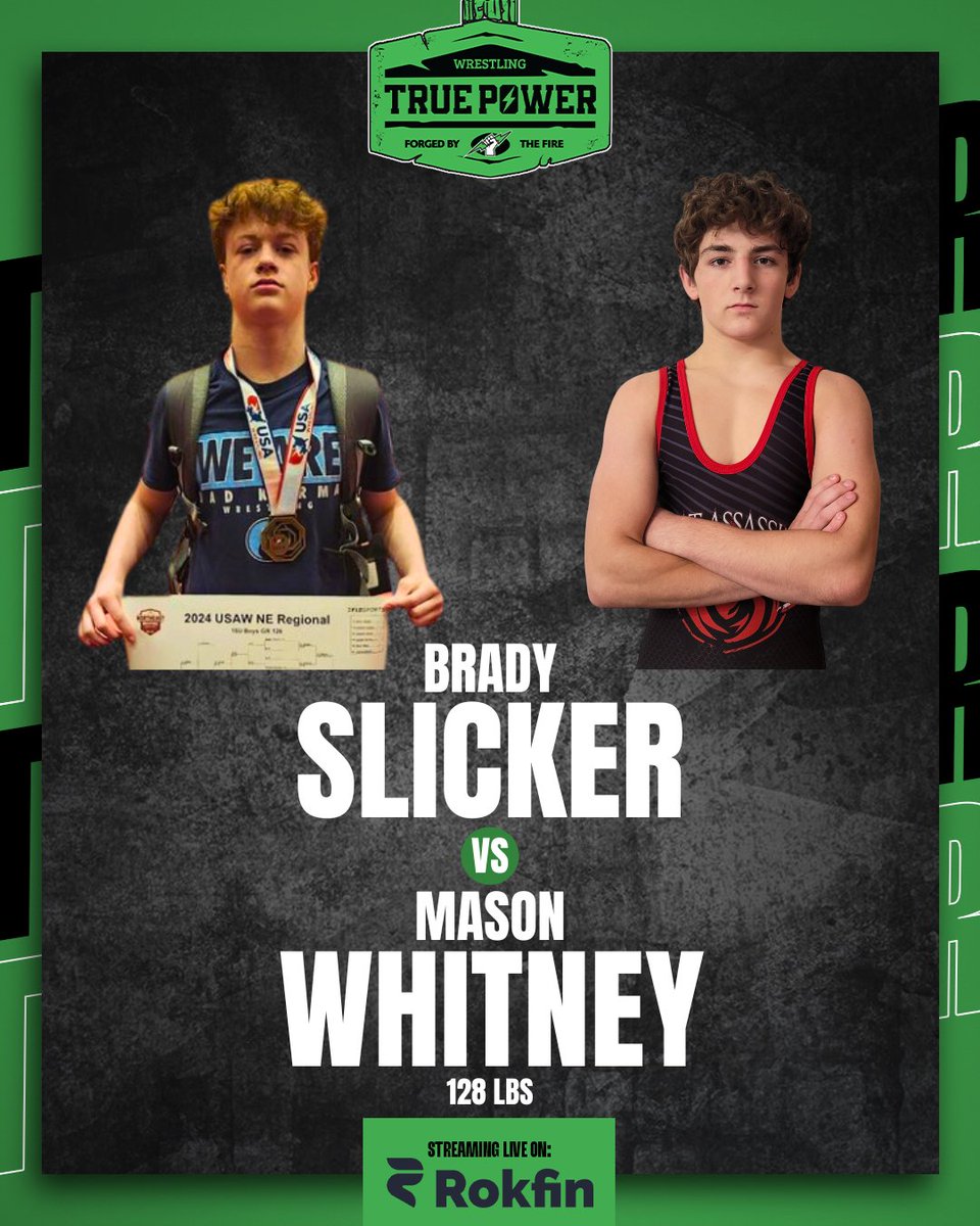 Another LATE CHANGE to the #TruePower card as Brady Slicker of <a href="/Hickorywrestli1/">Hickory Wrestling</a> replaces Tanner Guenot against Mason Whitney @AHCometsWR 

📅 October 19th
⏰ 4:00 PM EST
📍 Seton Hill University
🎟️ eventbrite.com/e/true-power-t…
📺 rokfin.com/stream/53544?a…