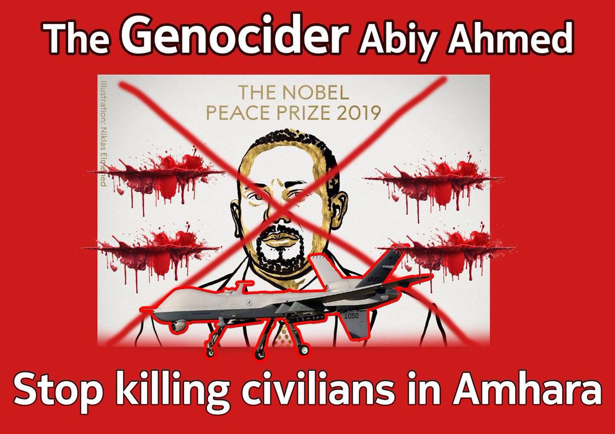 RasAsteraw's tweet photo. Eyewitnesses from the Amhara region recount horror as a drone strike wiped out families celebrating hours before. "We had to collect their bodies piece by piece." #AmharaGenocide #WarOnAmhara @UNHumanRights @amnesty @hrw @antonioguterres @BBCWorld https://t.co/BRXmyuqse7