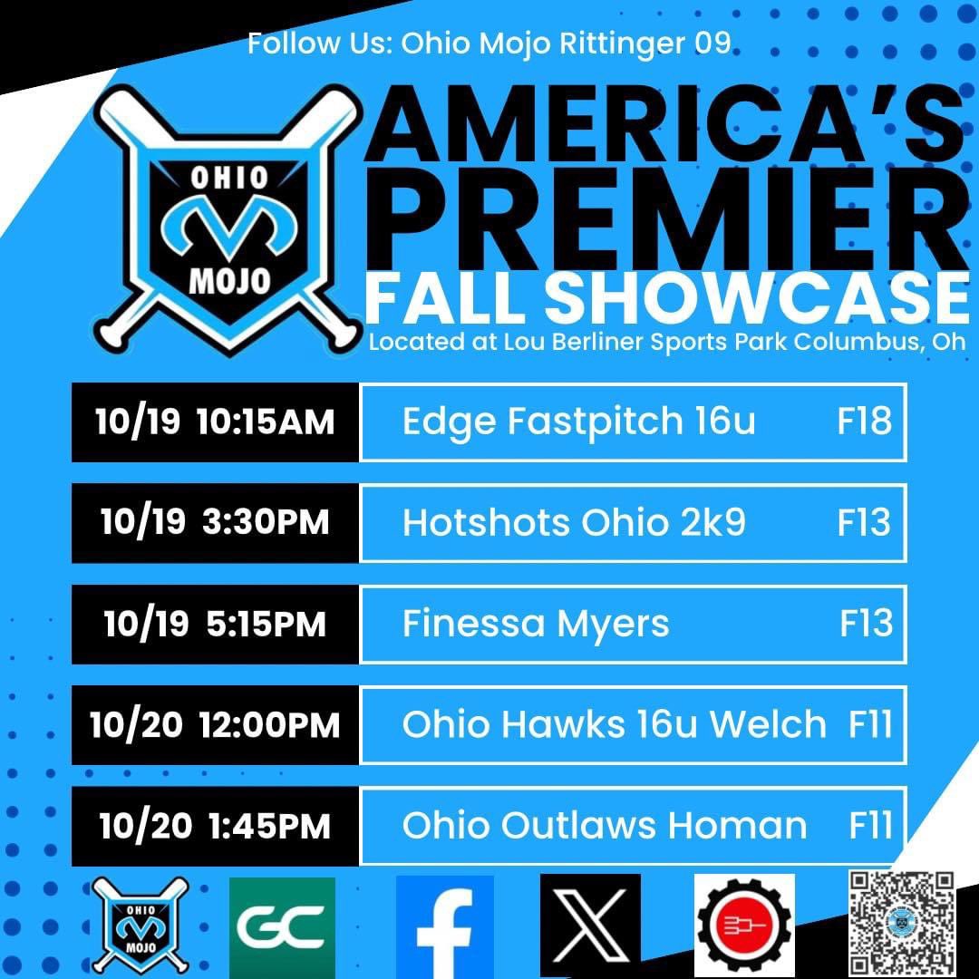 ohmjrittinger09's tweet photo. @BallStateSB Ohio Mojo Rittinger 09 would love for you to check us out! Our team is comprised of mostly 2027 grads. https://t.co/NITyNB4hH9
