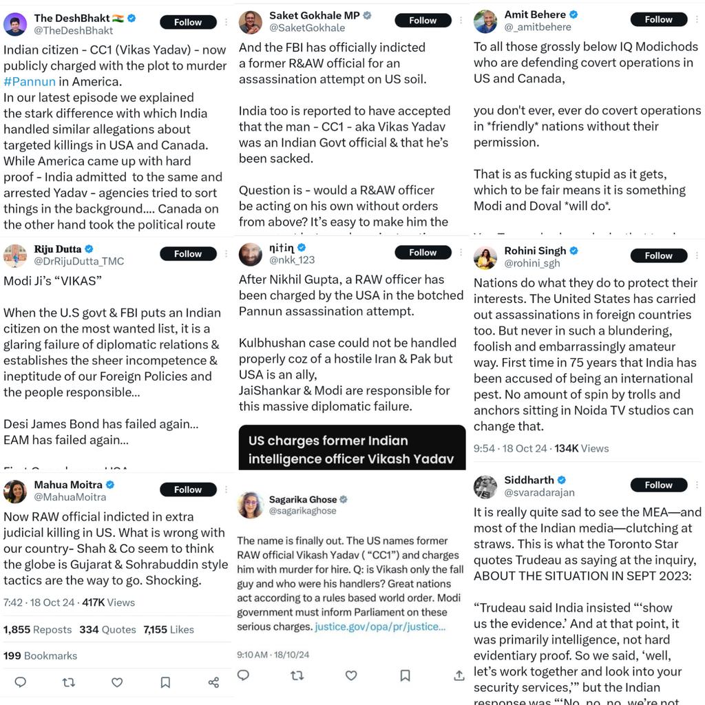 pwokeliberal's tweet image. When &apos;sudden&apos; protests erupt next time, we know who were putting long term efforts.
#Canada #USA #VikashYadav