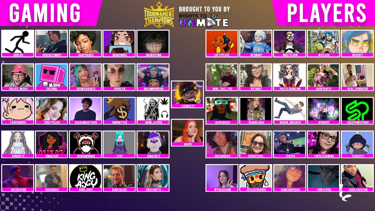 GamersFeud's tweet photo. 🏆 TOMORROW IS GAMEDAY 🏆

The Tournament of Champions Presented by @RightsToUnmute kicks off TOMORROW! 52 players, 3 Different Games with a Rolling Point format with $250+ on the line! It's about to get WILD🌶️

⏰ 2pm ET/12pm PT
📺 https://t.co/8HRmairTpJ https://t.co/AavAOYPvU9