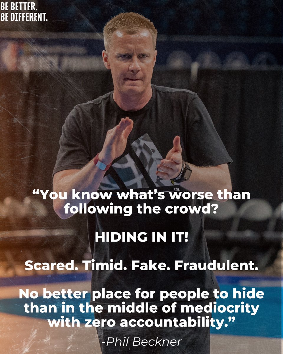 Stop Running. Stop Hiding. 

#Better #Different