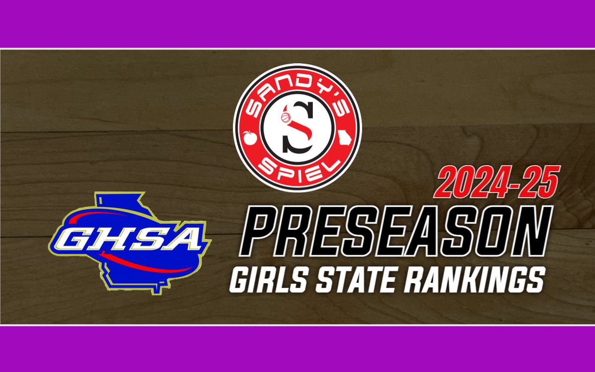 2024-25 GHSA Girls Basketball State Rankings release on Sunday (10/20).

Nearly 11,000 words of analysis on 80 ranked teams across Georgia.

Make sure you subscribe to be able to read all of the content to prepare for the season!

SUBSCRIBE: sandysspiel.com/subscribe/