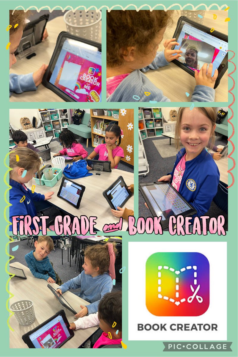 Thank you <a href="/mssears5/">Kristen Sears</a> for inviting me to introduce your students to <a href="/BookCreatorApp/">Book Creator Team</a>! That was so much fun! They were so excited. 👏🏼🎉👍🏼 #mckedtech #itsaslaughterthing #wearemckinney