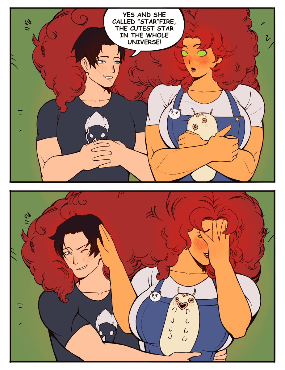 Bonnymama7's tweet photo. Starfire x Nightwing 🌟🐦‍⬛ https://t.co/nTrt1zUalZ